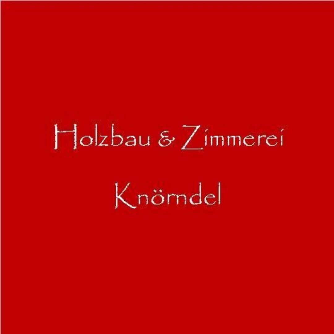 Holzbau Zimmerei Knörndel Logo