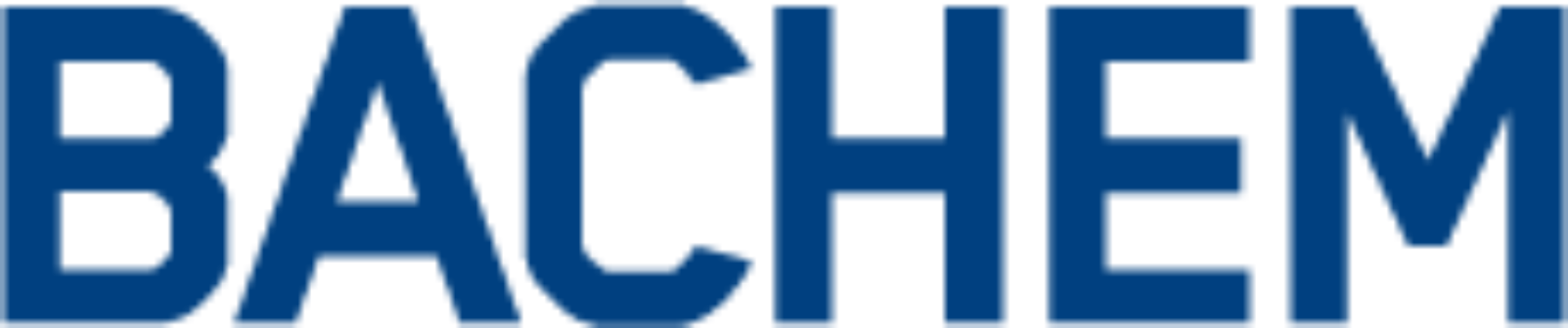 BACHEM-Logo in Blau und Dunkelblau